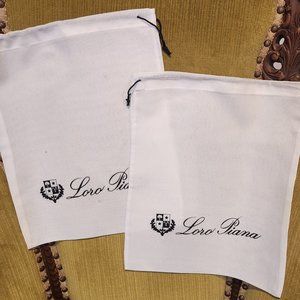 LORO PIANA 2 new dust bags